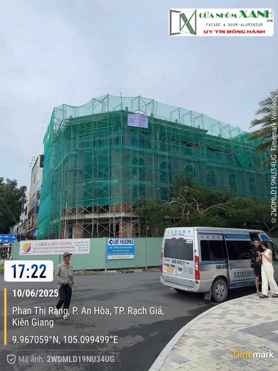 Công trình biệt thự phố TW Phú Cường Rạch Giá, Kiên Giang