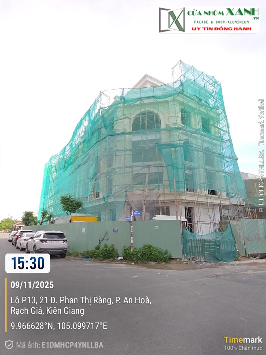 Công trình biệt thự phố TW Phú Cường Rạch Giá, Kiên Giang