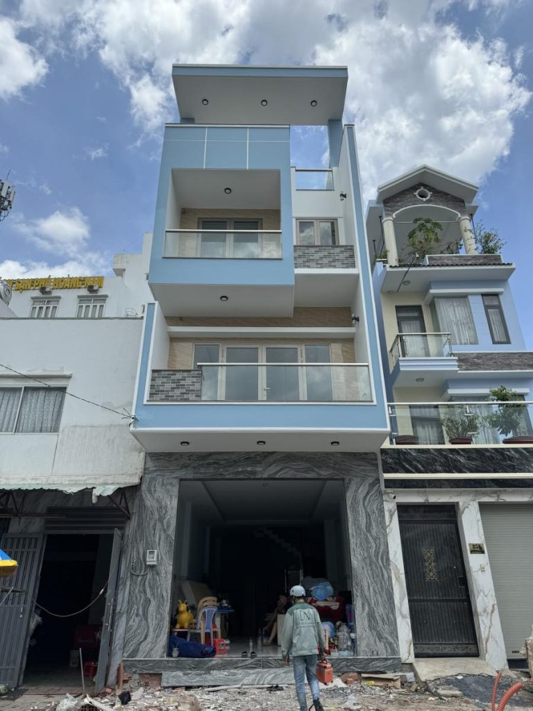 Công Trình Nhà Phố Cô Mai, Chú Chiếm – Bình Tân Hcm
