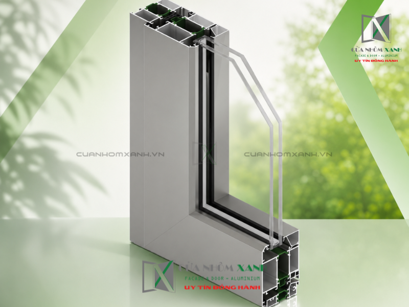Cửa Nhôm Alvero - Nhôm cầu cách nhiệt