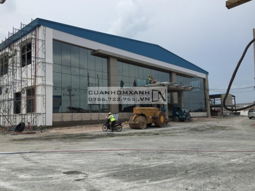 Mặt dựng nhôm Xingfa hệ 65 nhập khẩu