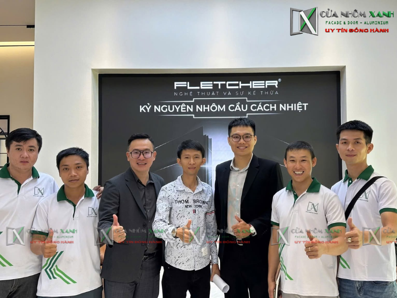 Cua Nhom Xanh Ky Ket Dai Ly Uy Quyen Romadio Fletcher