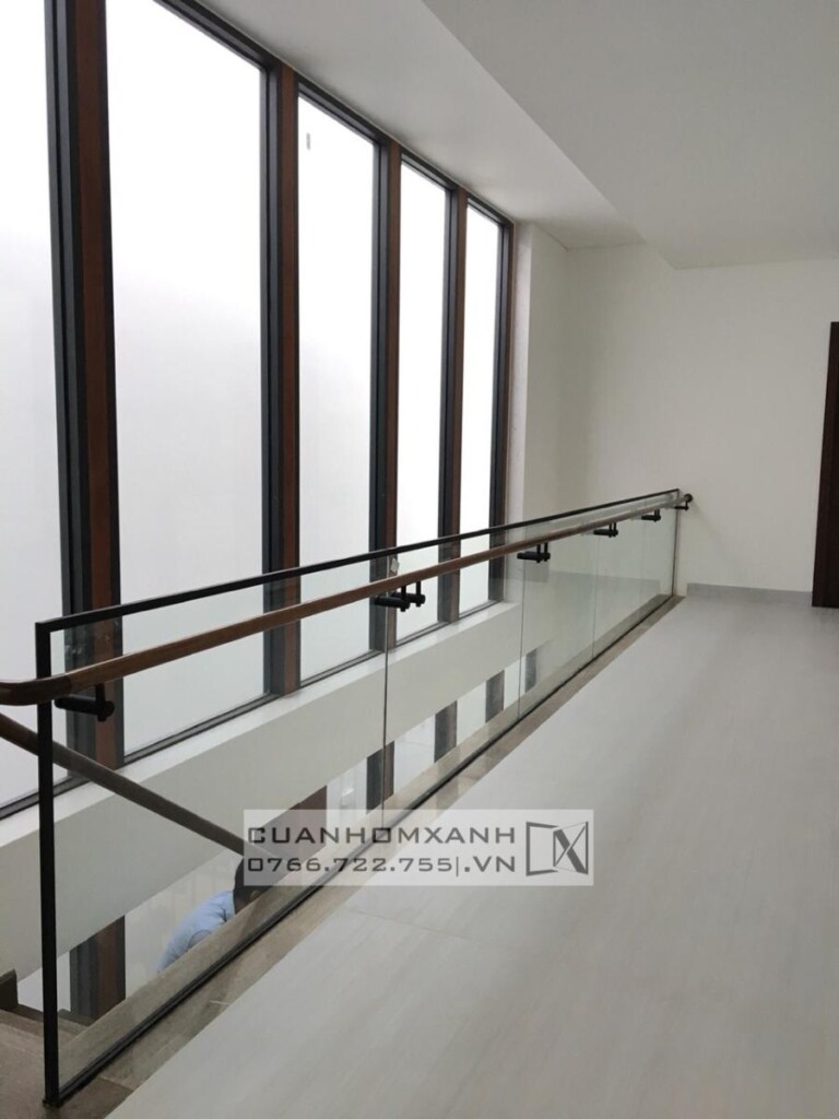 Lan can song inox xi mạ PVD