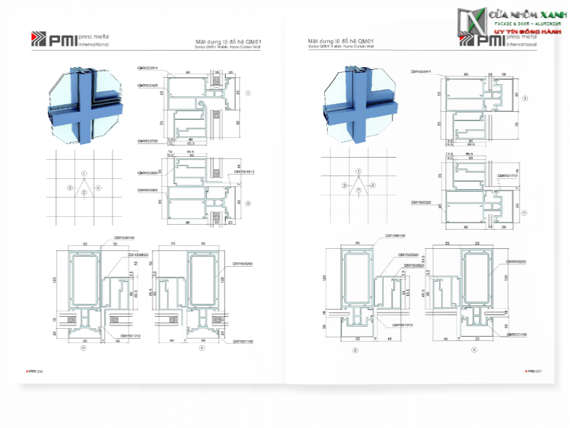 Mặt dựng nhôm PMI