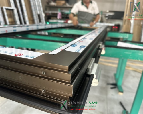 Quy trình sản xuất cửa nhôm kính cao cấp